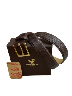 Cheap Beynat & Janniaux-Croco-Ceinture Homme Ceintures