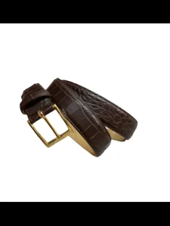 Cheap Beynat & Janniaux-Croco-Ceinture Homme Ceintures