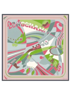 Shop Carré De Soie League 90X90Cm Foulards/etoles