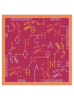 Cheap Carré De Soie Parcours 50X50Cm Foulards/etoles