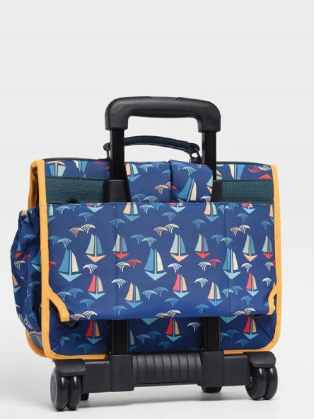 Best Sale Cartable À Roulettes 2 Compartiments Retro Enfant Pour Enfants|Cartable Scolaire