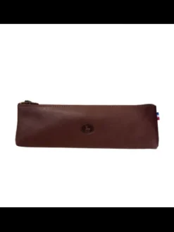 Outlet Authentique Trousse Crayon Cuir Trousses|Cartable Scolaire