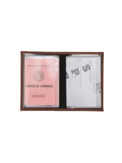 New -Authentic-Porte Cartes Papier Porte-cartes