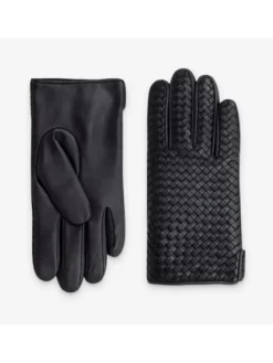 Best Gants Homme Tressé Doublé Cachemire Gants
