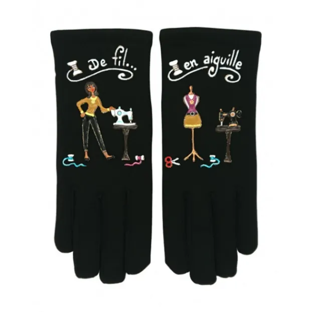 Online Gants Taille Unique Peints A La Main A Annecy Gants