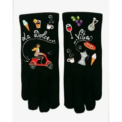 New Gants Taille Unique Peints A La Main A Annecy Gants