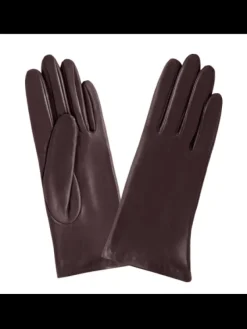 Cheap -Gants Doublé Soie-Gant Femme Cuir Gants