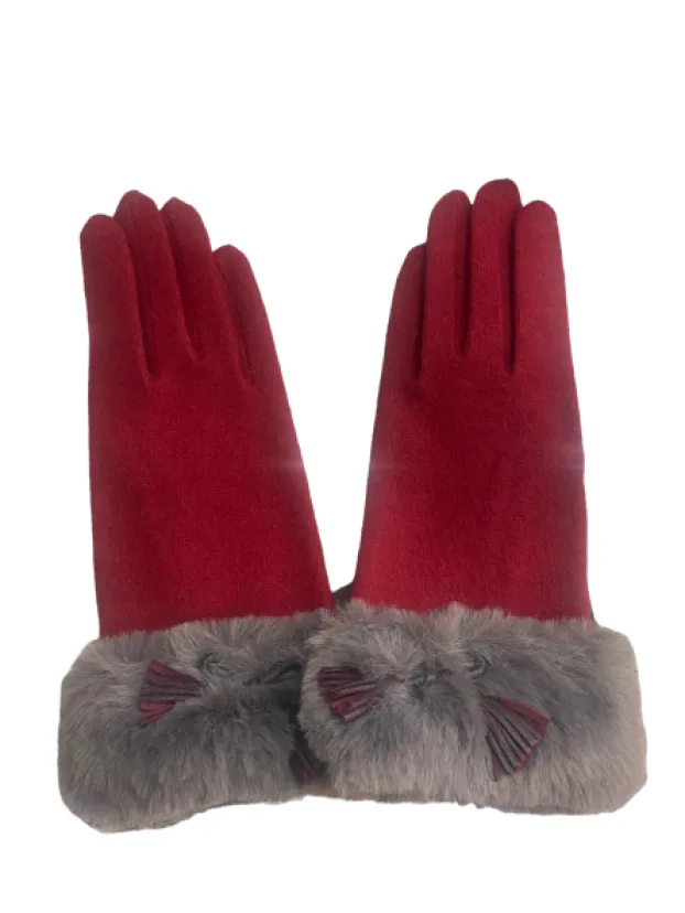 Hot -Gants Laine-Manchette Gants