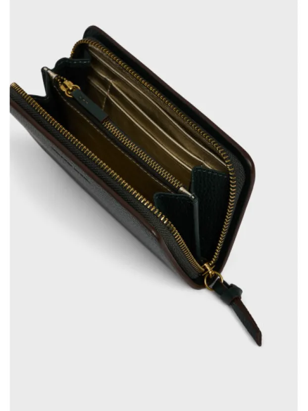 Sale Gérard Darel Wallet Portefeuille Zippé Porte-monnaie