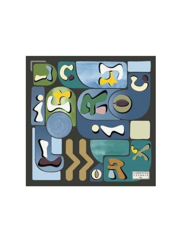 Discount Lacroix-Carré De Soie-Graphe Foulards/etoles