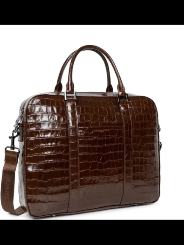 Outlet Croco Porte Documents S Sac Business