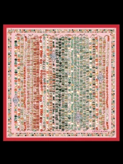 Flash Sale - Collier De Perle- Carré De Soie Foulards/etoles