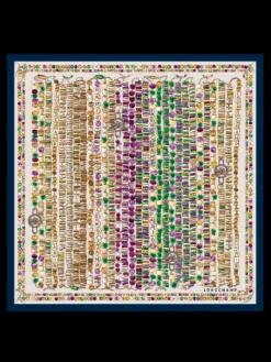 Shop - Collier De Perle- Carré De Soie Foulards/etoles