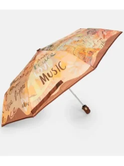 Sale Parapluie Pliant Auto Peace And Love Parapluies