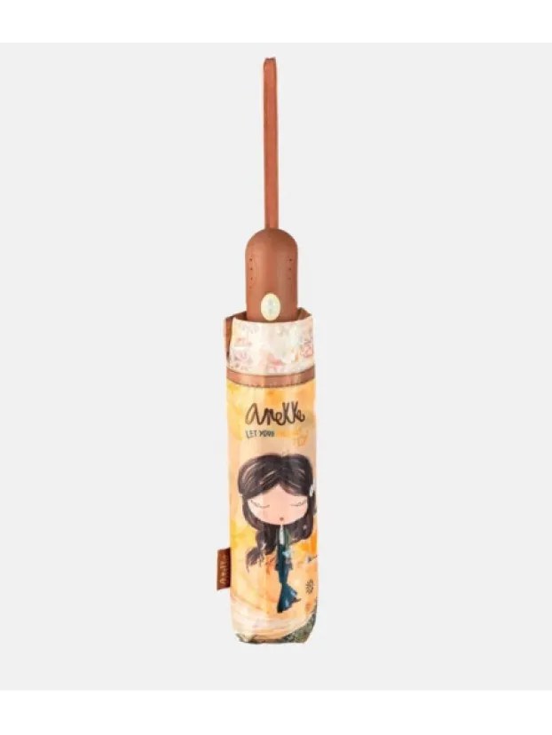 Sale Parapluie Pliant Auto Peace And Love Parapluies