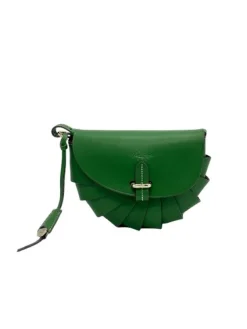 Cheap Petit Sac Demi Lune En Lame De Cuir Sacs À Mains