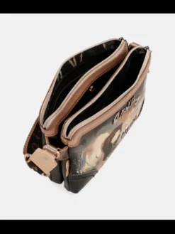 Outlet Pochette Porté Travers 2 Zip Sacs À Mains
