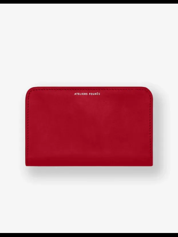 New Portefeuille En Cuir Lisse Persephone Porte-monnaie