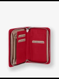 New Portefeuille En Cuir Lisse Persephone Porte-monnaie