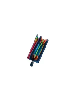 Hot Portefeuille Zippé Moyen Format Portefeuilles