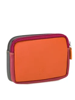 Clearance Porte-Monnaie À Double Zip En Cuir Petit Format Porte-monnaie