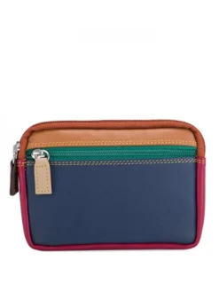 Hot Porte-Monnaie À Double Zip En Cuir Petit Format Porte-monnaie
