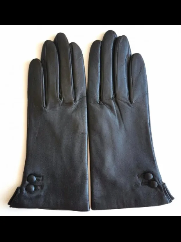 Sale -2 Boutons-Gants Femme Gants