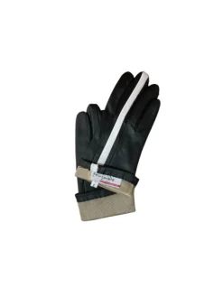 Cheap -Gant Français-Bande Dble Soie Gants
